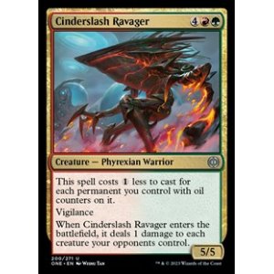画像: 【英語】燃えがら斬りの荒廃者/Cinderslash Ravager