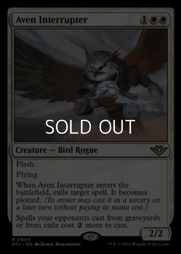 画像1: 【英語】エイヴンの阻む者/Aven Interrupter (1)