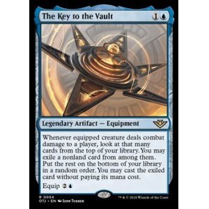 画像: 【英語Foil】宝物庫の鍵/The Key to the Vault