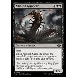 画像: 【英語】待ち伏せる千足虫/Ambush Gigapede