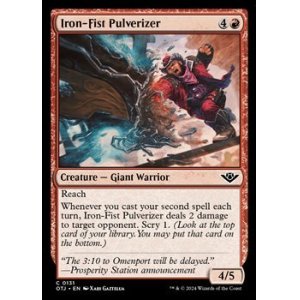 画像: 【英語】鉄拳の粉砕者/Iron-Fist Pulverizer