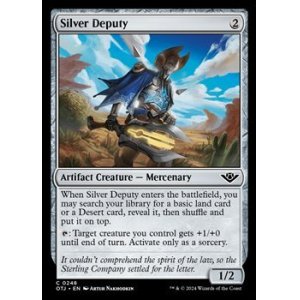 画像: 【英語】銀の保安官代理/Silver Deputy
