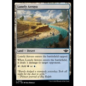 画像: 【英語】孤立した小峡谷/Lonely Arroyo
