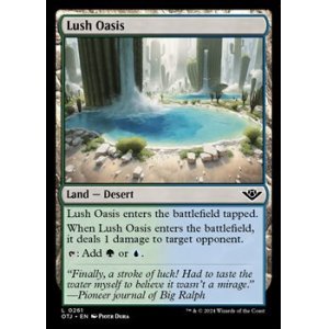 画像: 【英語】瑞々しいオアシス/Lush Oasis