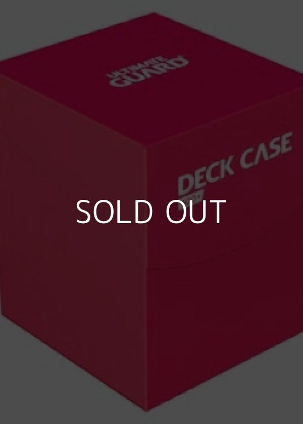 画像1: 【アルティメットガード社製：デッキケース】Deck Case 100+ レッド (1)