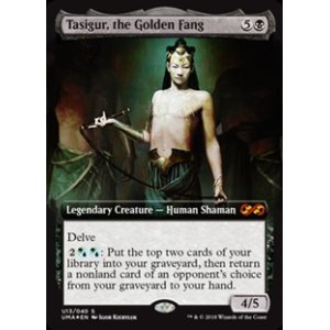 画像: 【英語Foil】黄金牙、タシグル/Tasigur, the Golden Fang