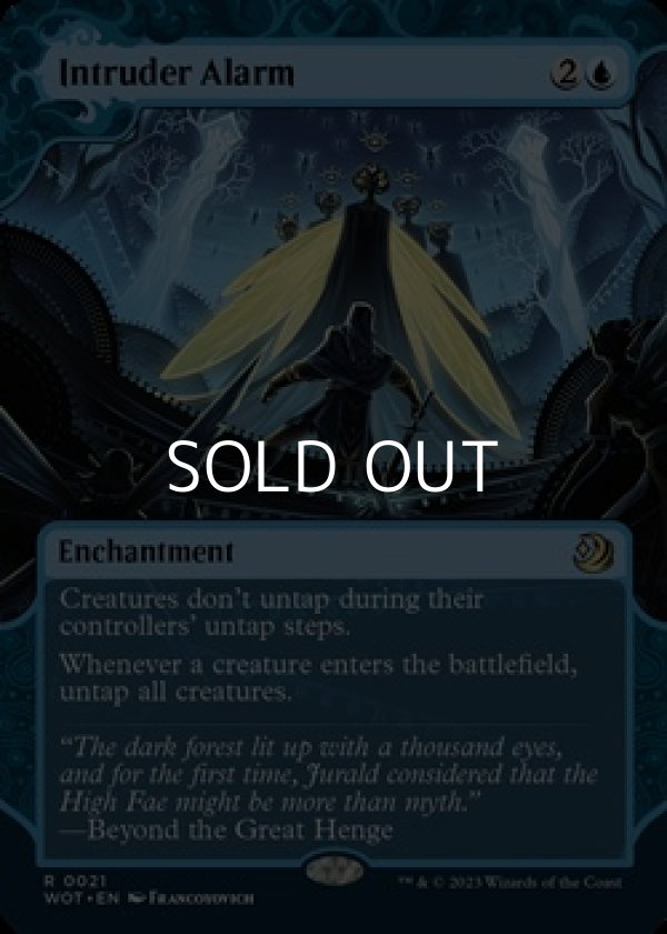 画像1: ☆特殊枠【英語】侵入警報/Intruder Alarm (1)