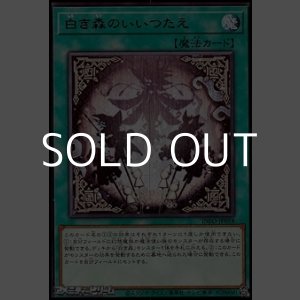 画像: 【レア】白き森のいいつたえ