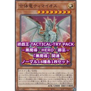 画像: 遊戯王 TACTICAL-TRY PACK －黒魔導・HERO・御巫－ 「黒魔導」関連ノーマル14種各1枚セット