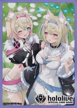 画像: （本商品をご注文の際は入金期限にご注意ください）【hololive OFFICIAL CARD GAME】 オフィシャルホロカスリーブ Vol.11『FUWAMOCO』
