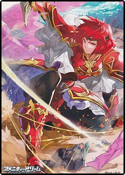 画像1: スペシャルマーカーカード「朱き女騎士 ミネルバ」 (1)