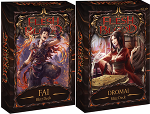 画像1: 【Flesh and Blood TCG】Uprising Blitz deck FAI&DROMAI 2種各1個セット (1)