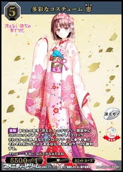 画像1: 【SSR】多彩なコスチューム 恵 (1)