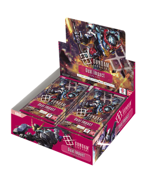 画像1: （本商品をご注文の際は入金期限にご注意ください）【ガンダムカードゲーム】ブースターパック Dual Impact [GD02]ブースターBOX (1)