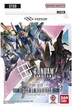画像1: （本商品をご注文の際は入金期限にご注意ください）(予約)【ガンダムカードゲーム】スタートデッキ Flash of Radiance [ST08] (1)