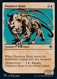 画像1: ☆特殊枠【英語】ディスプレイサー・ビースト/Displacer Beast (1)