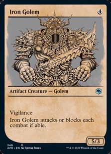 特殊枠 英語 アイアン ゴーレム Iron Golem アメニティードリーム通販部