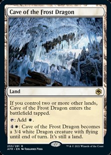 画像1: 【英語Foil】フロスト・ドラゴンの洞窟/Cave of the Frost Dragon (1)