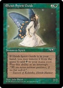 画像1: 【英語】Elvish Spirit Guide (1)