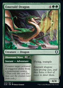 画像1: 【英語】エメラルド・ドラゴン/Emerald Dragon (1)
