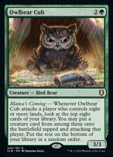 画像1: 【英語】アウルベアの仔/Owlbear Cub (1)