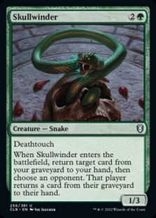 画像1: 【英語】髑髏蛇/Skullwinder (1)
