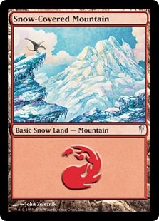 画像1: 【英語】冠雪の山/Snow-Covered Mountain (1)