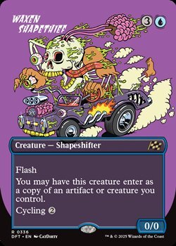 画像1: ☆特殊枠【英語】蝋の姿泥棒/Waxen Shapethief (1)