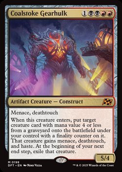 画像1: 【英語】焚炭の機械巨人/Coalstoke Gearhulk (1)