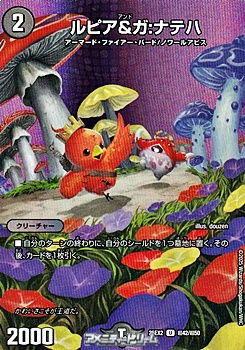 画像1: 【デュエキングMAXカードU】ルピア＆ガ：ナテハ (1)