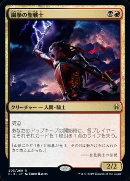 画像1: 【日本語】嵐拳の聖戦士/Stormfist Crusader (1)
