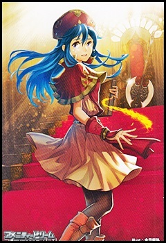 画像1: スペシャルマーカーカード「勇将の血を引く姫 リリーナ」 (1)