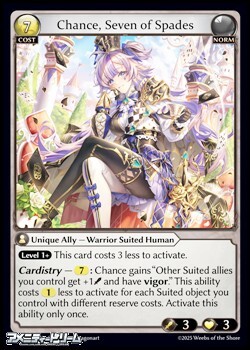画像1: 【EN】Chance, Seven of Spades (1)