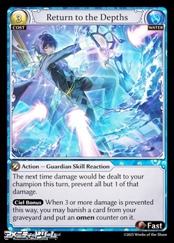 画像1: 【EN Foil】Return to the Depths (1)