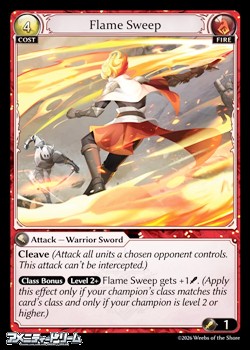 画像1: 【EN】Flame Sweep (1)