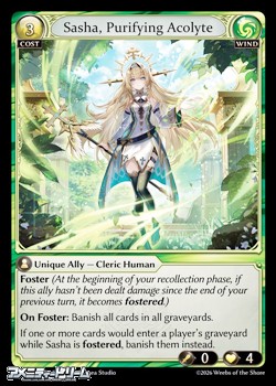 画像1: 【EN】Sasha, Purifying Acolyte (1)