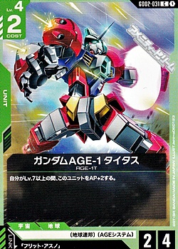 画像1: 【C】ガンダムAGE-1 タイタス (1)