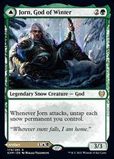 画像1: 【英語Foil】冬の神、ヨーン/Jorn, God of Winter (1)