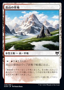 画像1: 【日本語Foil】高山の草地/Alpine Meadow (1)