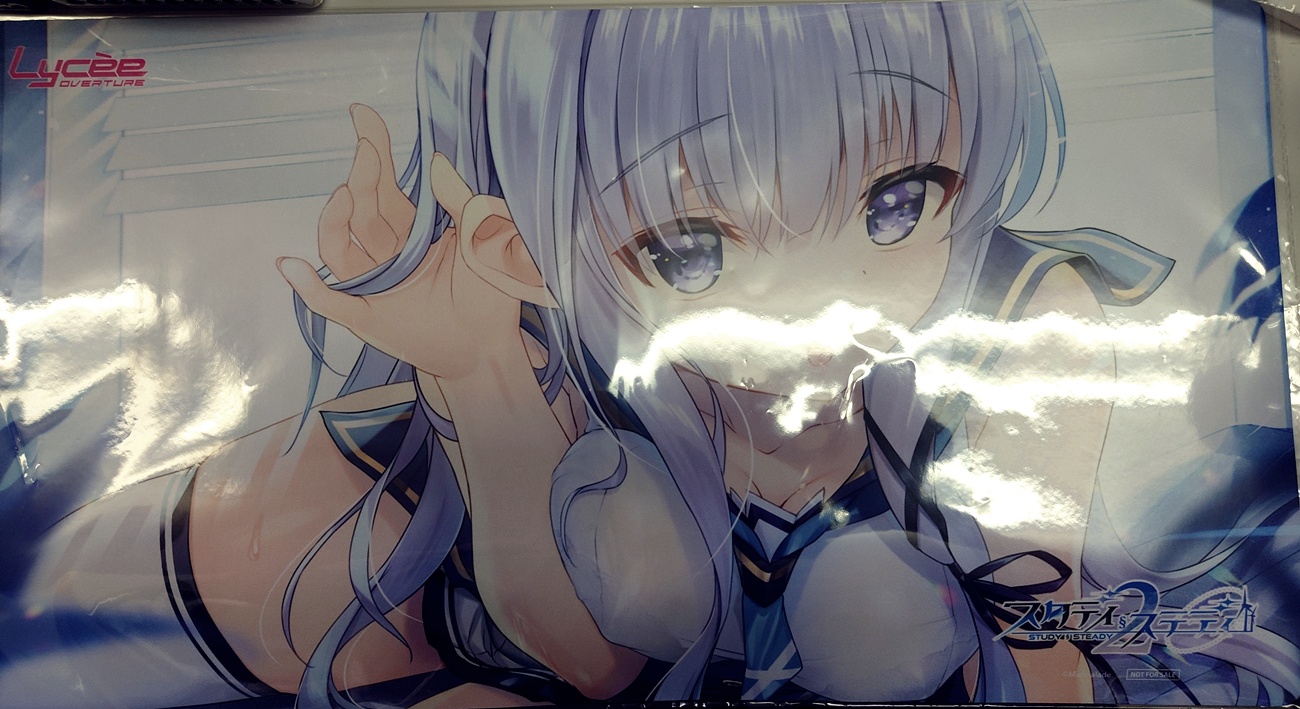 画像1: 【Lyceeサプライ】 特製ラバーマット スタディ§ステディ2 墹之上 由乃 (1)