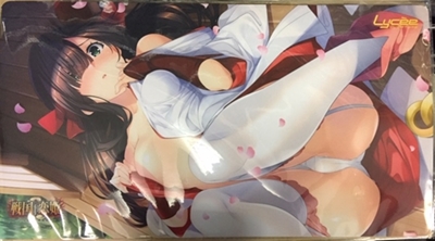 画像1: 【Lyceeサプライ】特製ラバーマット 戦国†恋姫 竹中 詩乃 重治 (1)