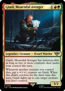 画像1: 【英語】死を悼む復讐者、ギムリ/Gimli, Mournful Avenger (1)