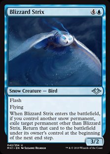 画像1: 【英語】吹雪の大梟/Blizzard Strix (1)