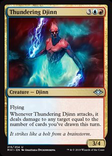 画像1: 【英語】雷鳴のジン/Thundering Djinn (1)