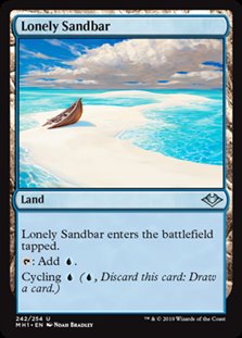 画像1: 【英語】孤立した砂州/Lonely Sandbar (1)