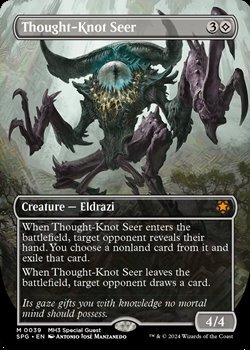 画像1: ☆特殊枠【英語】難題の予見者/Thought-Knot Seer (1)