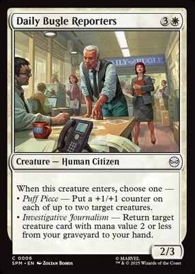 画像1: 【英語】デイリー・ビューグル社の記者/Daily Bugle Reporters (1)