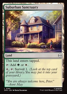 画像1: 【英語Foil】郊外の安息所/Suburban Sanctuary (1)