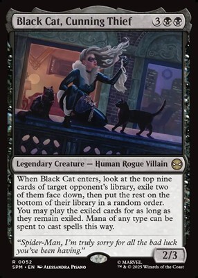 画像1: 【英語】狡猾な怪盗、ブラックキャット/Black Cat, Cunning Thief (1)