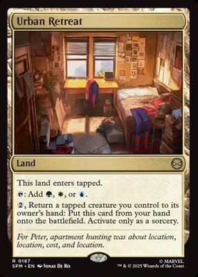 画像1: 【英語Foil】都市の避難先/Urban Retreat (1)